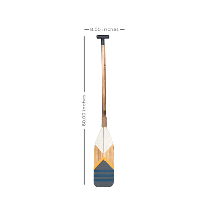 Distressed Vintage Coastal Wood Oar