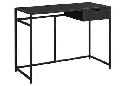 20" Black Rectangular Computer Desk