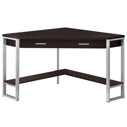 42" Taupe Corner Computer Desk