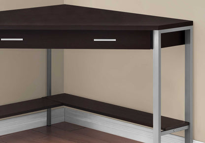 42" Taupe Corner Computer Desk