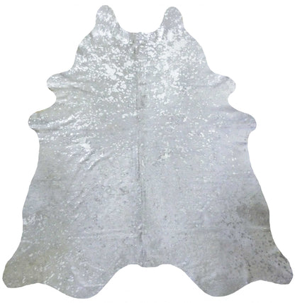 6.5 Ft  Classic Brindled Cowhide Rug
