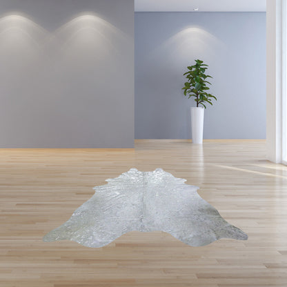 6.5 Ft  Classic Brindled Cowhide Rug