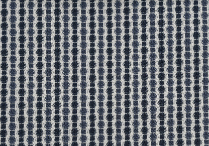 18" X 18" Taupe Polyester Striped Zippered Pillow