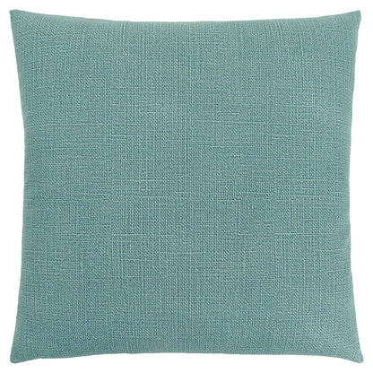18" X 18" Light Gray Polyester Interlocking Zippered Pillow