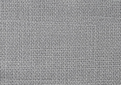 18" X 18" Light Gray Polyester Interlocking Zippered Pillow