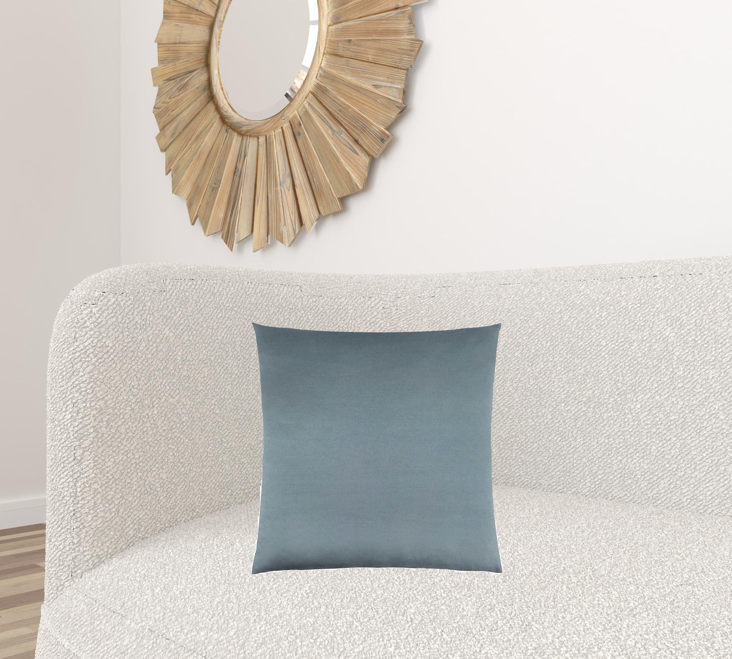 18" X 18" Gold Polyester Zippered Pillow