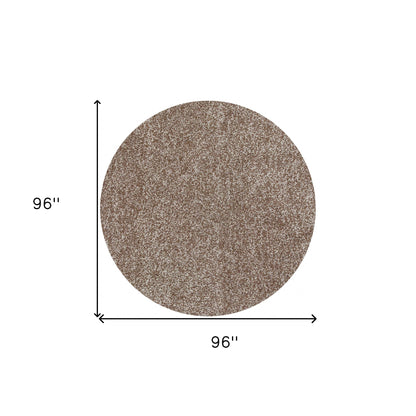 5'X7' Beige Heather Indoor Shag Rug