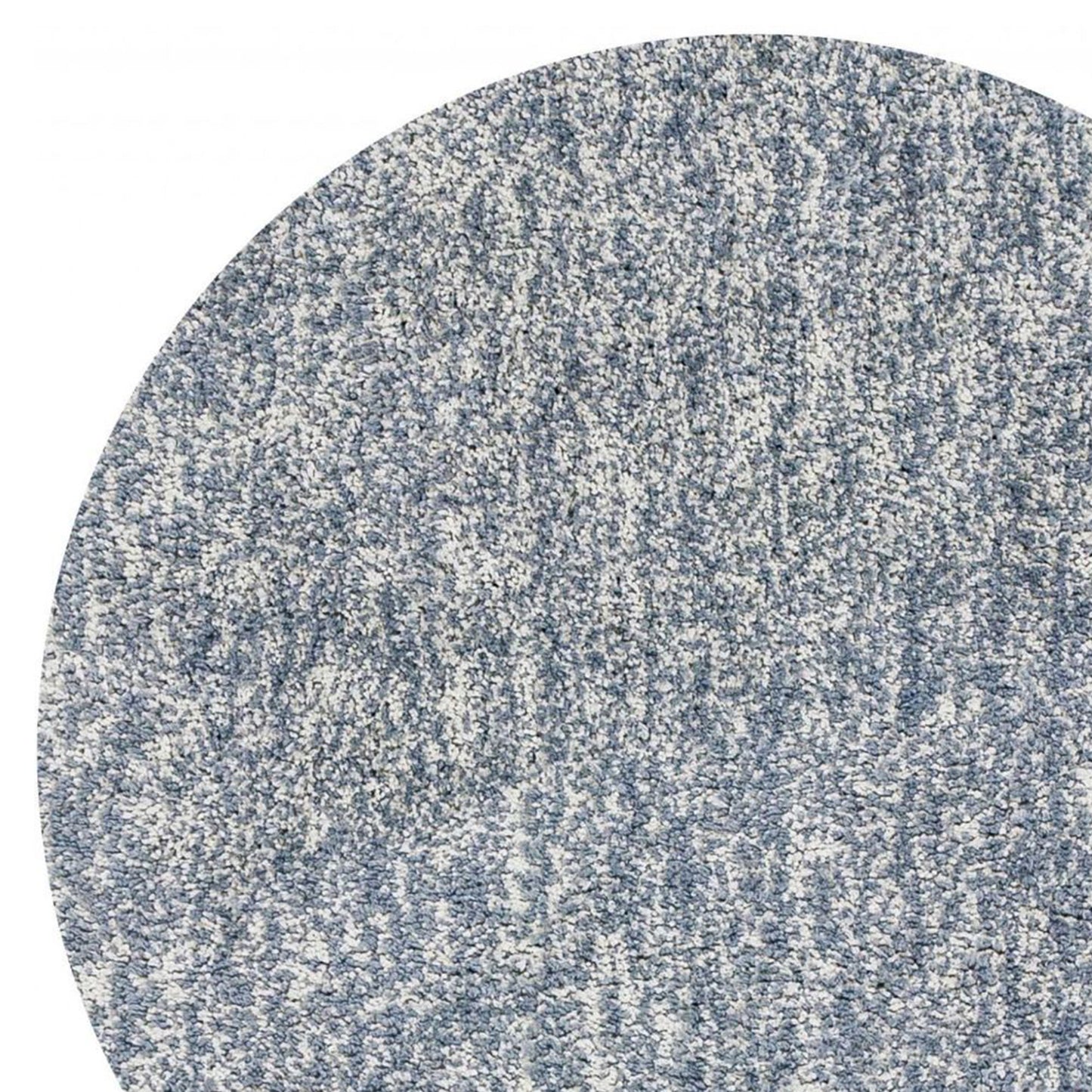 3'X5' Slate Heather Indoor Shag Rug