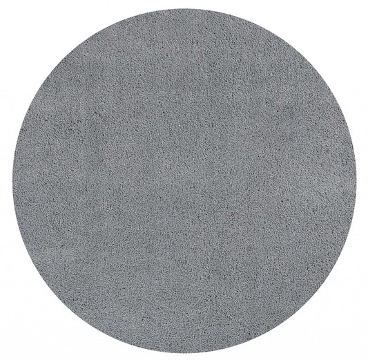 8'X10' Grey Indoor Shag Rug