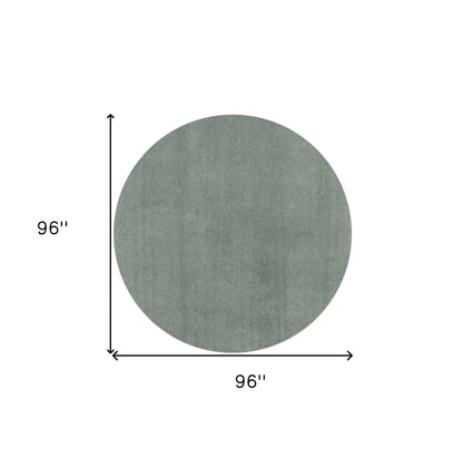 8'X11' Slate Blue Indoor Shag Rug