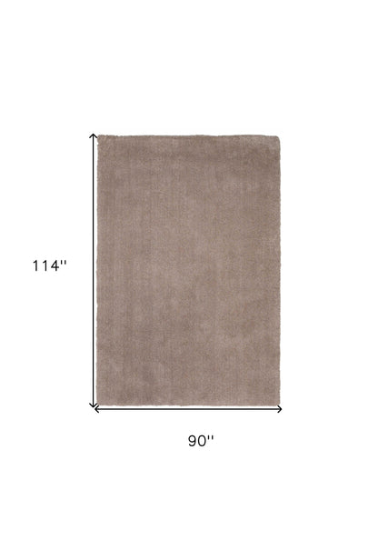 9' X 13' Polyester Beige Area Rug