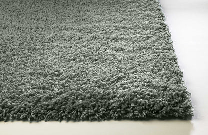 8'X11' Slate Blue Indoor Shag Rug