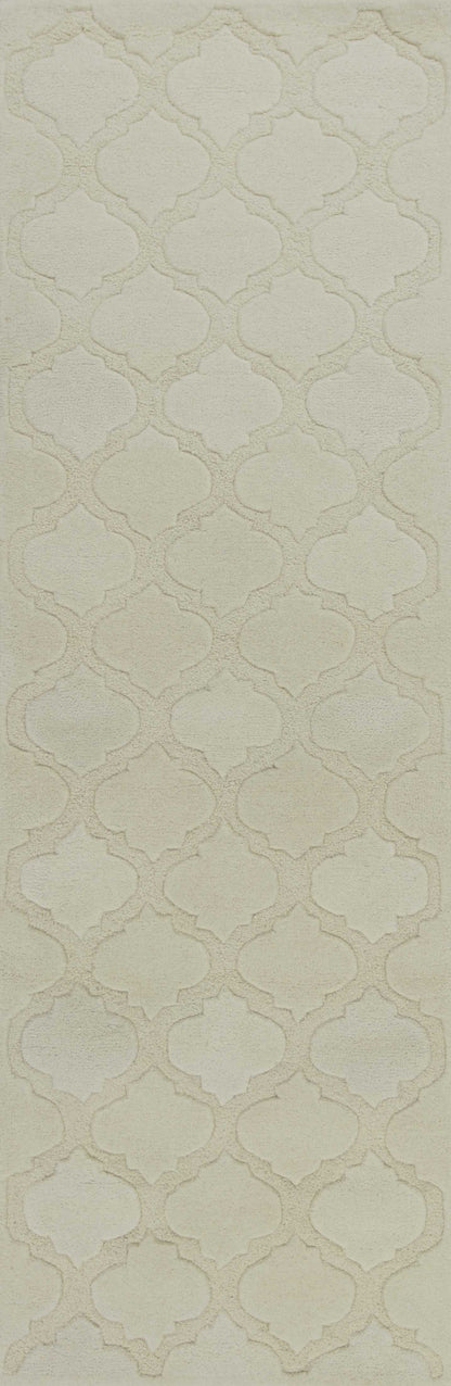 8' X 10' 6 Wool Grey Area Rug