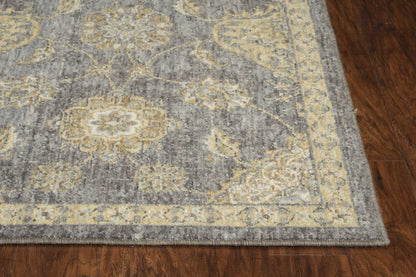 8'X10' Oatmeal Beige Hand Woven Herringbone Indoor Area Rug