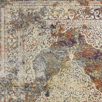 9' X 13'  Polypropylene Multi Area Rug