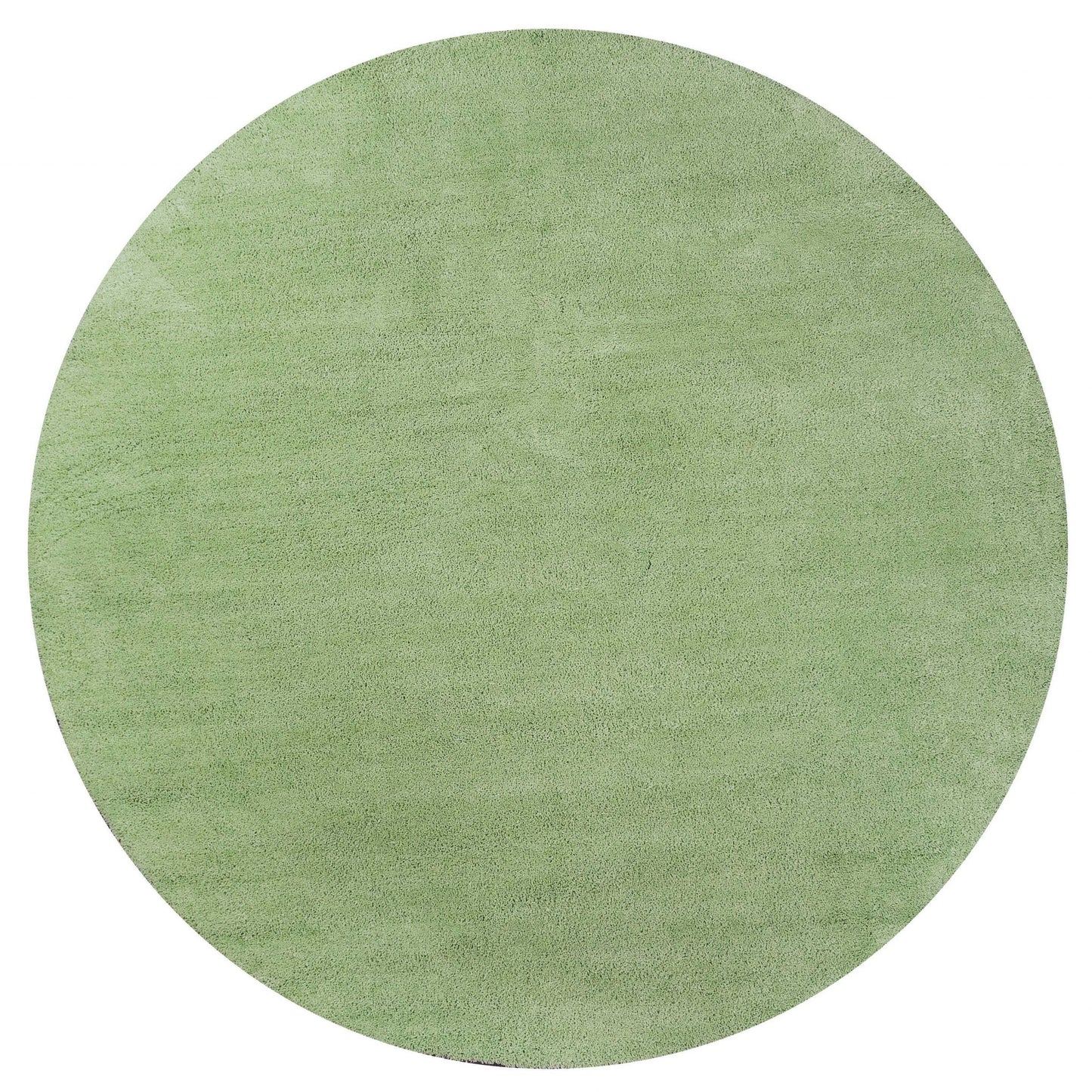 5'X7' Spearmint Green Indoor Shag Rug