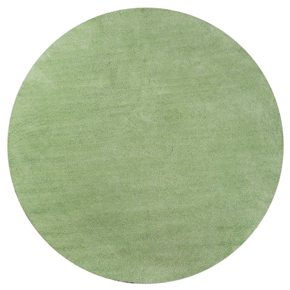 5'X7' Spearmint Green Indoor Shag Rug