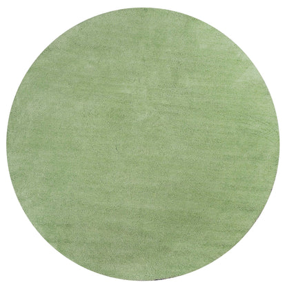 5'X7' Spearmint Green Indoor Shag Rug