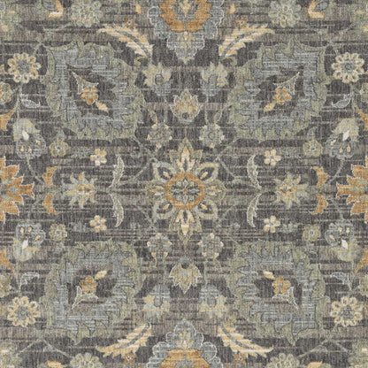 8'X11' Gold Indoor Shag Rug