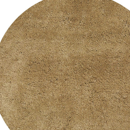 8'X11' Gold Indoor Shag Rug