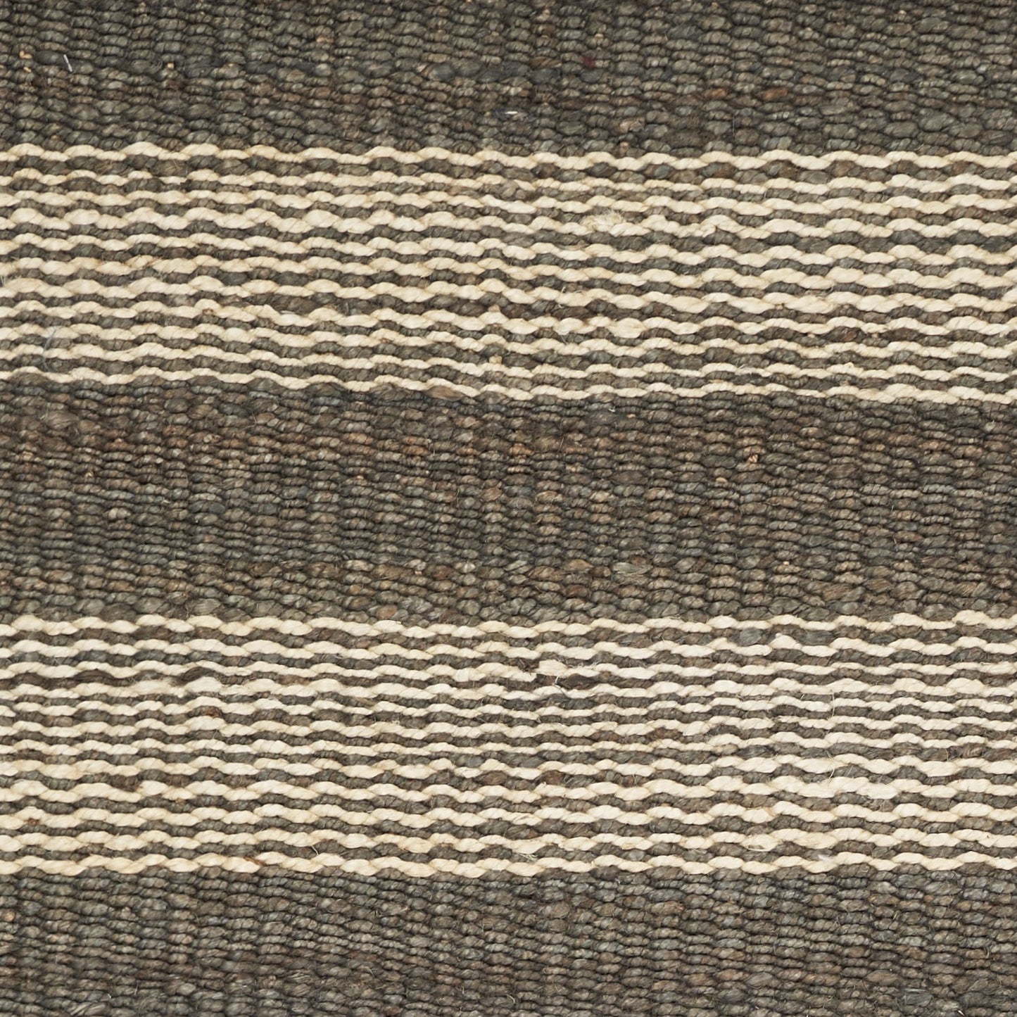 5' X 7' Jute Slate Ivory Area Rug