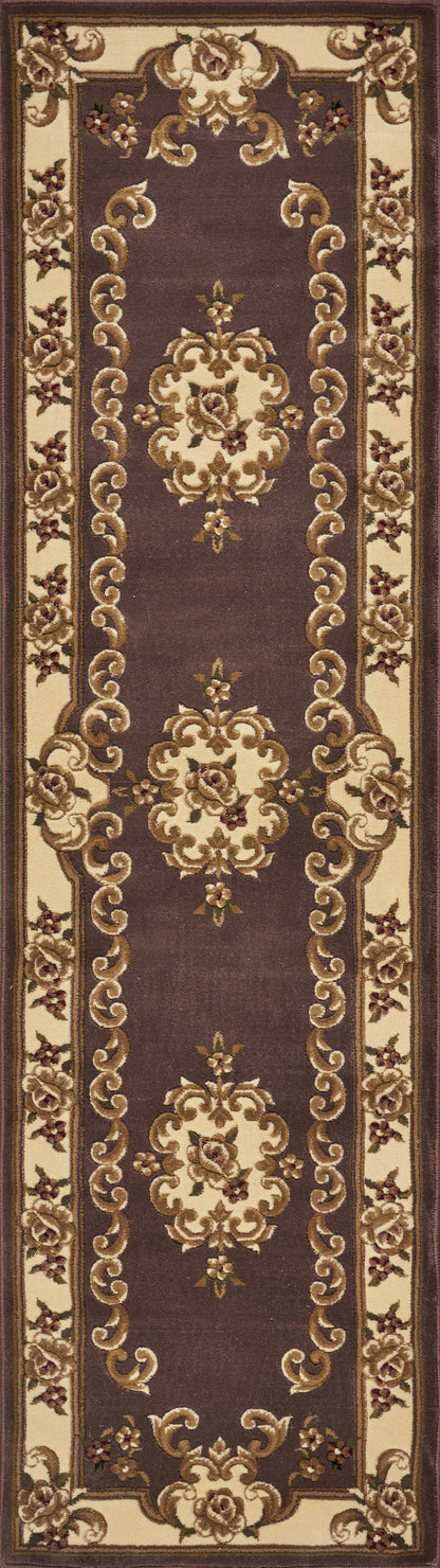 9' X 13'  Polypropylene Plumor Ivory Area Rug