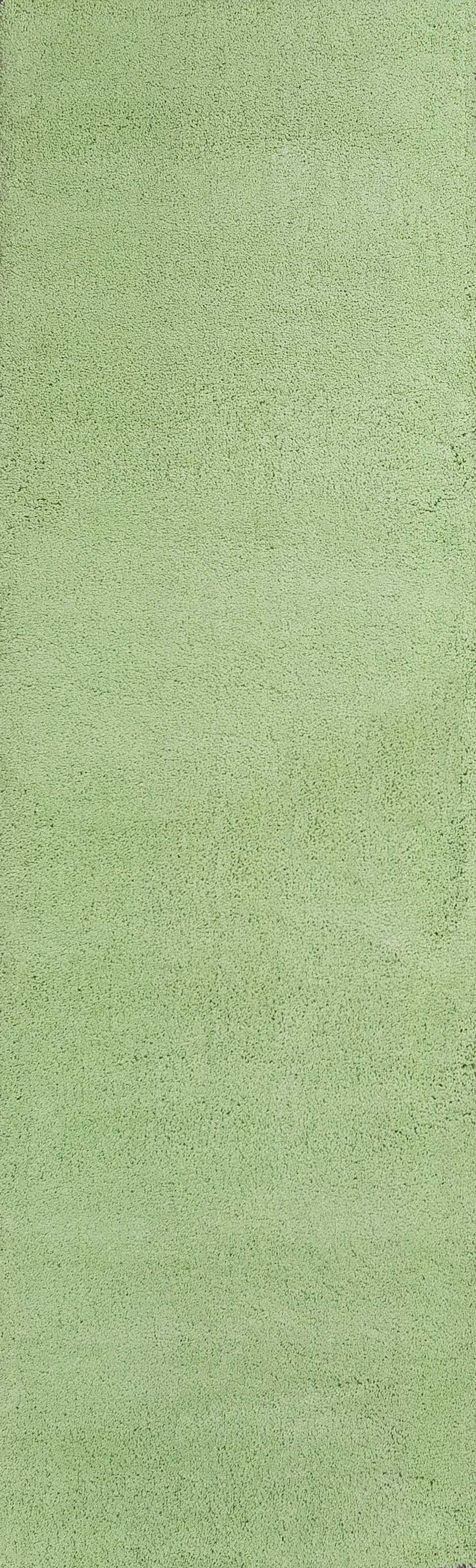 5'X7' Spearmint Green Indoor Shag Rug
