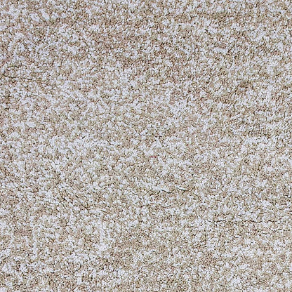 3' X 5' Ivory Heather Plain Area Rug