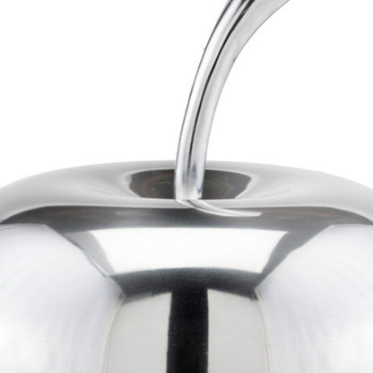 12" X 12" X 13" Buffed Extra Large Polished Apple