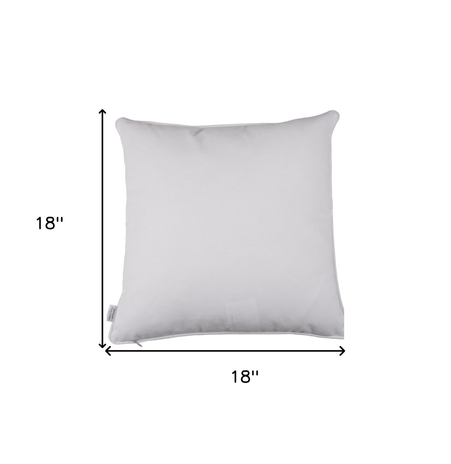 Blue Watercolor Wild Flower Decorative Throw Pillow Cover