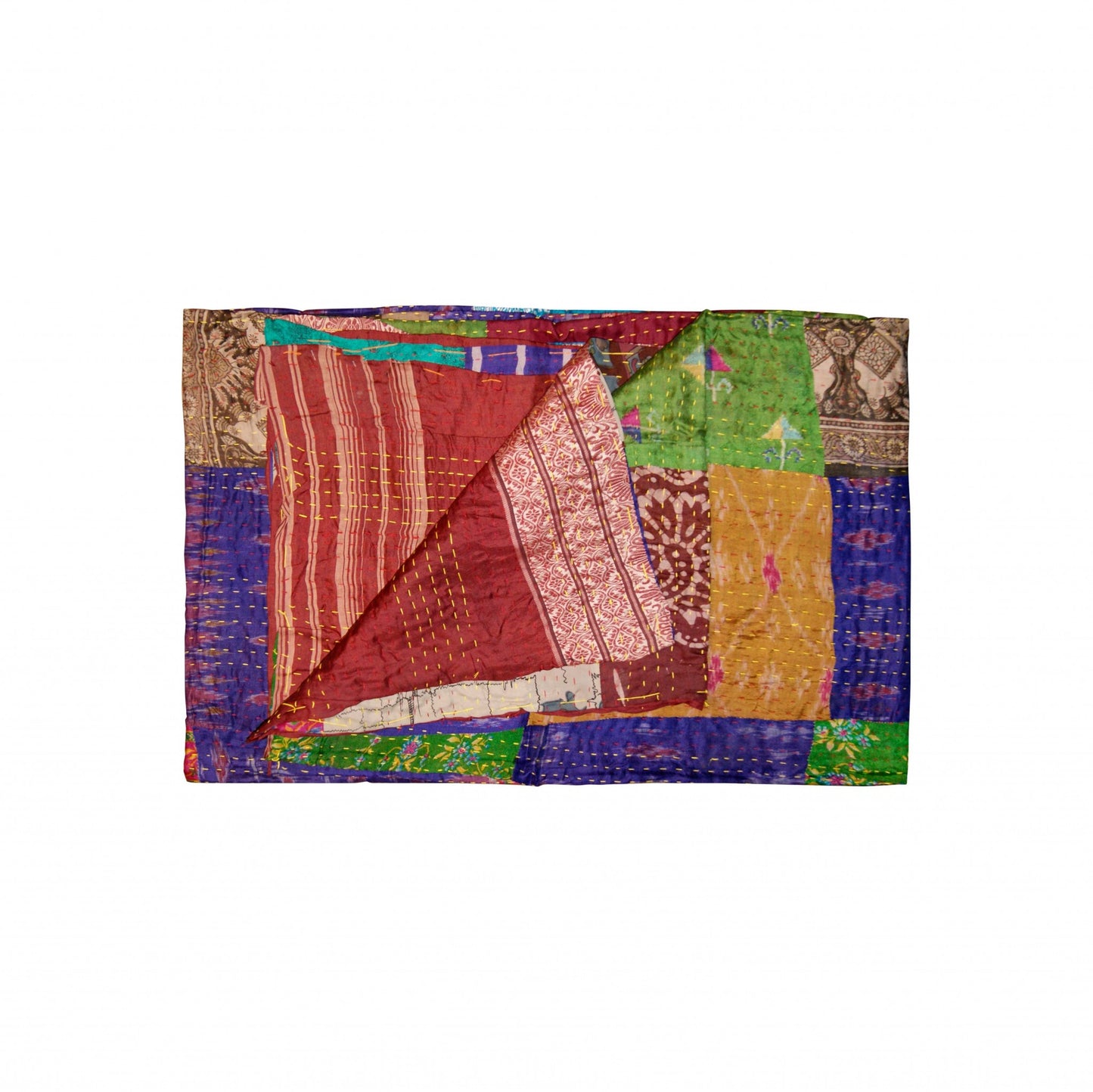 50" X 70" Silk Multicolor Throws