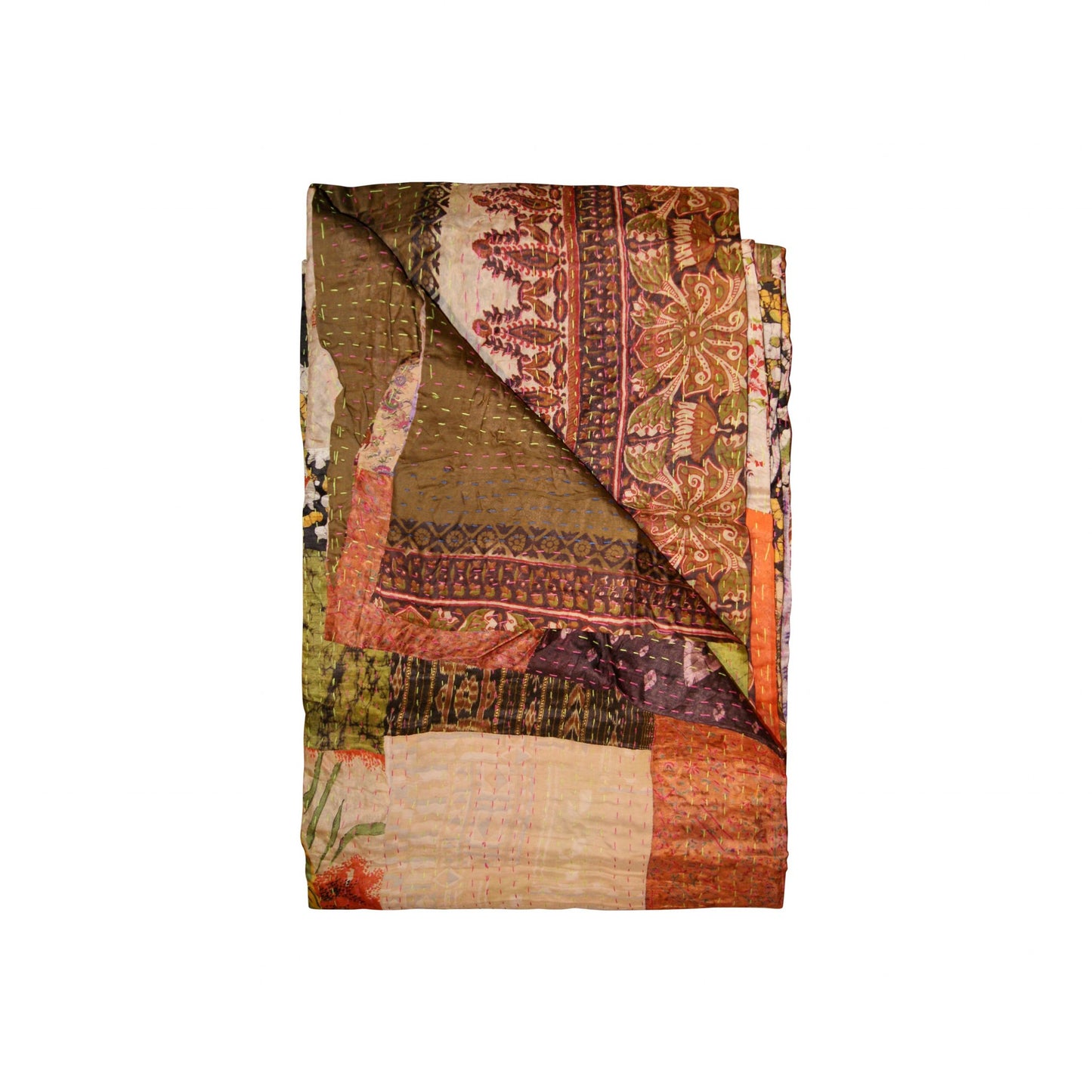 50" X 70" Silk Multicolor Throws