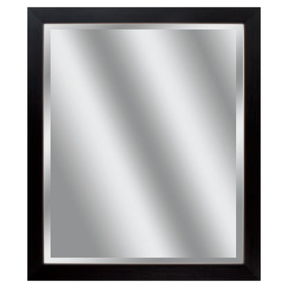 26" Rectangle Wall Mounted Accent Mirror With Frame