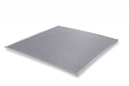 59 X 55 Light Gray Sunbrella Indoor Outdoor Small Rug