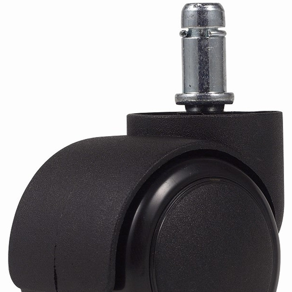 Black Soft Dual Wheel Casters Only