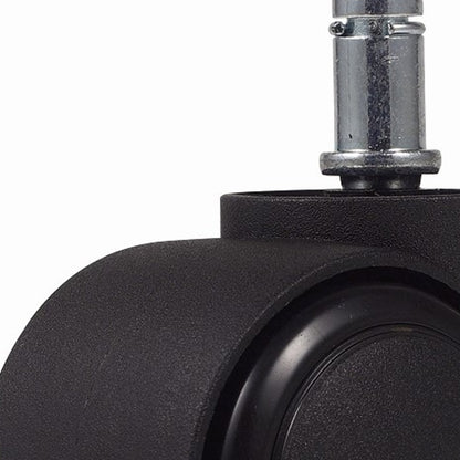 Black Soft Dual Wheel Casters Only