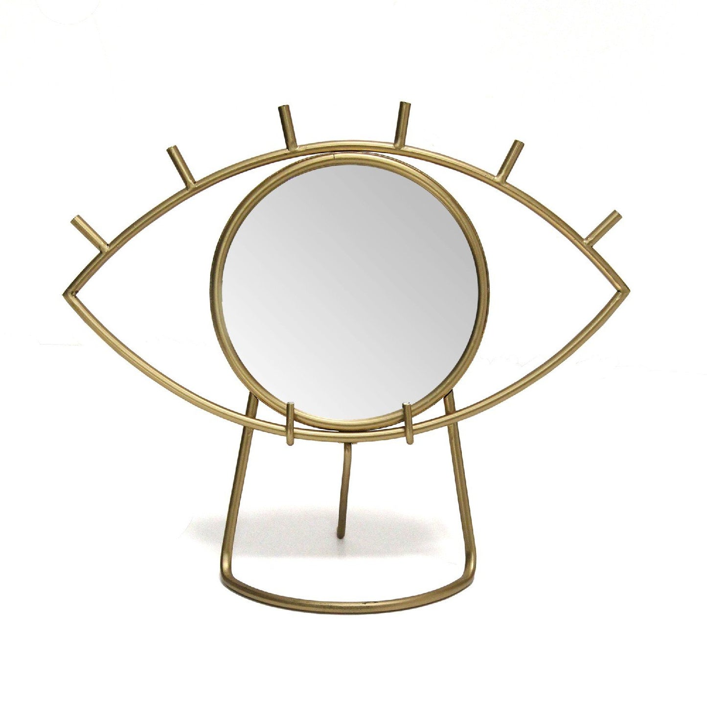 Bohemian Golden Eye Tabletop Mirror