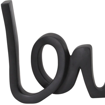 Modern Love Typography Tabletop Decor
