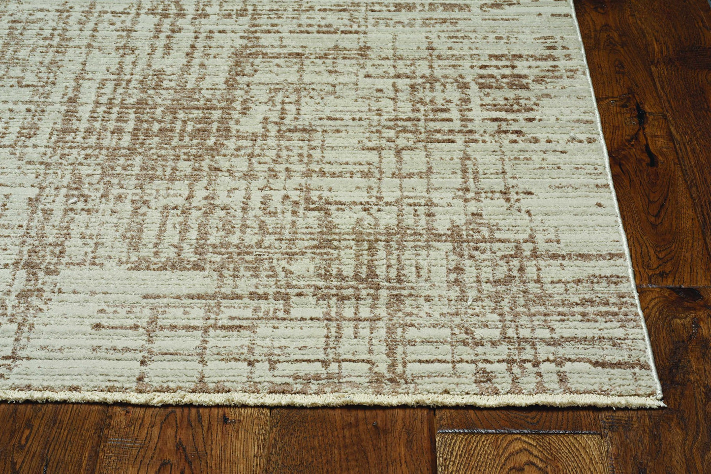 4' X 5' Natural Abstract Area Rug