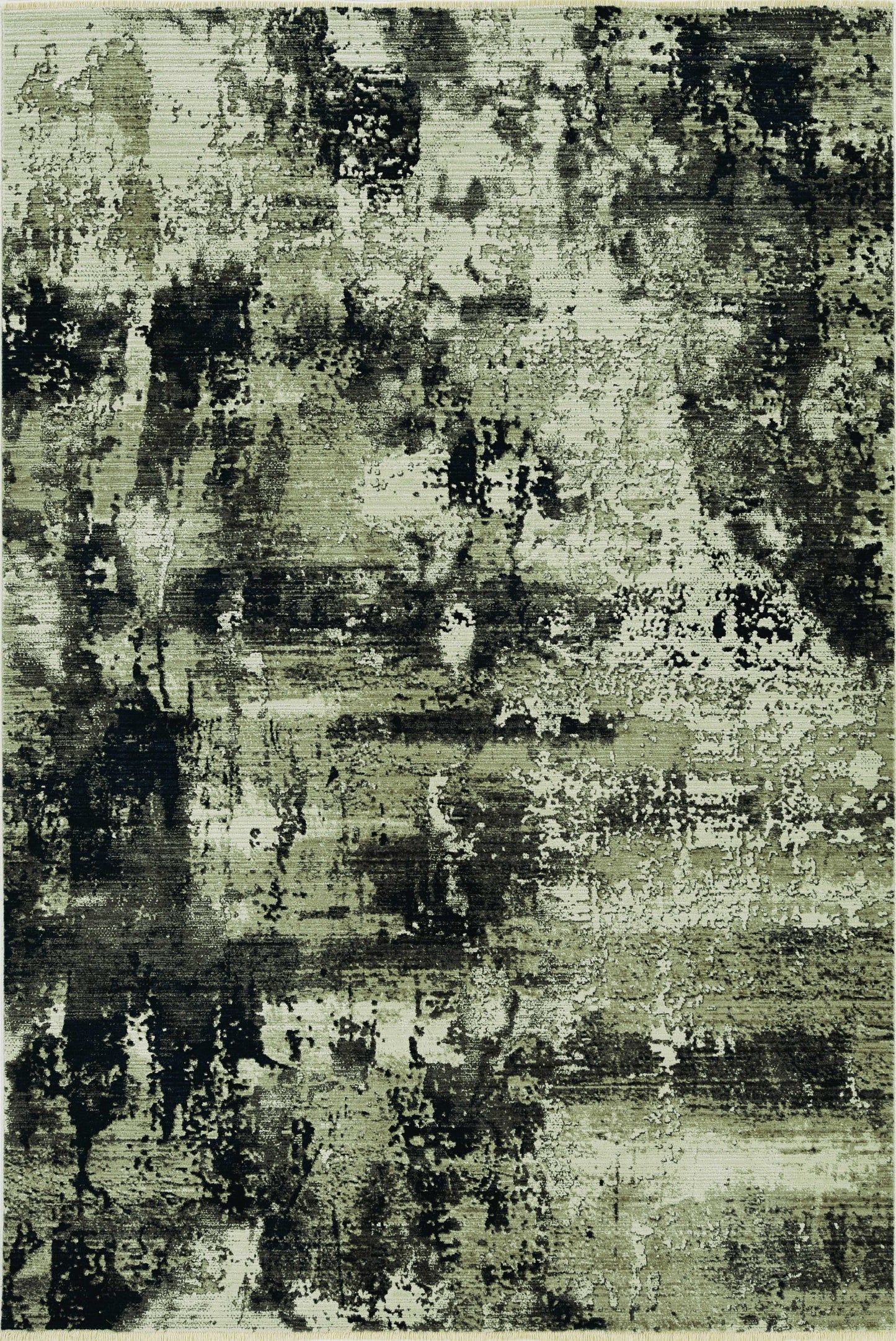 4' X 5' Ivory Or Charcoal Abstract Area Rug