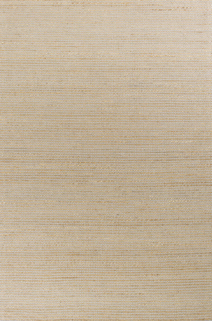 5'X7' Grey Hand Woven Wool And Jute Indoor Area Rug