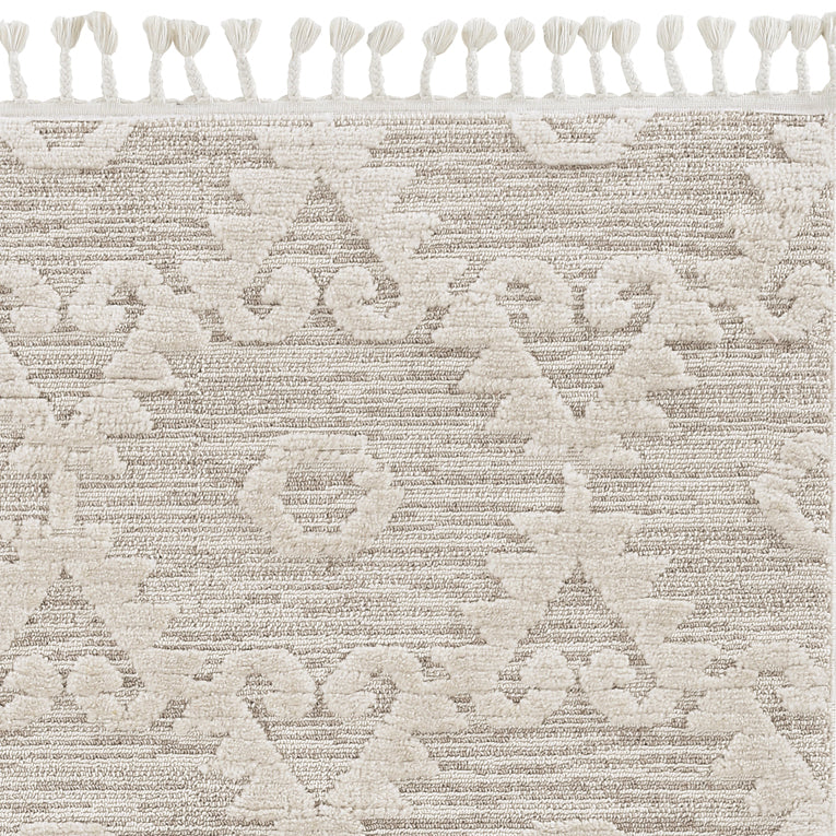 7'X10' Blue Hand Woven Wool And Jute Indoor Area Rug