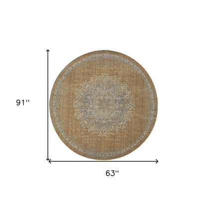 108 X 156 Coffee Wool Rug
