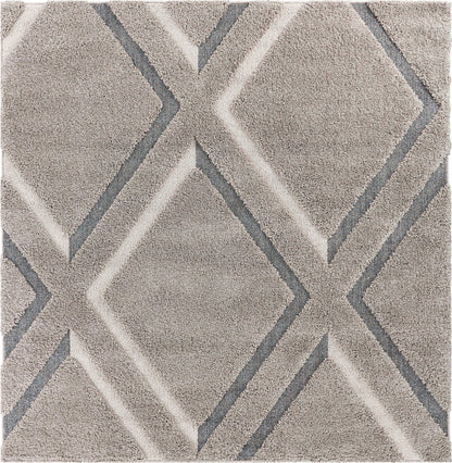 3' X 5' Ivory Floral Vines Area Rug