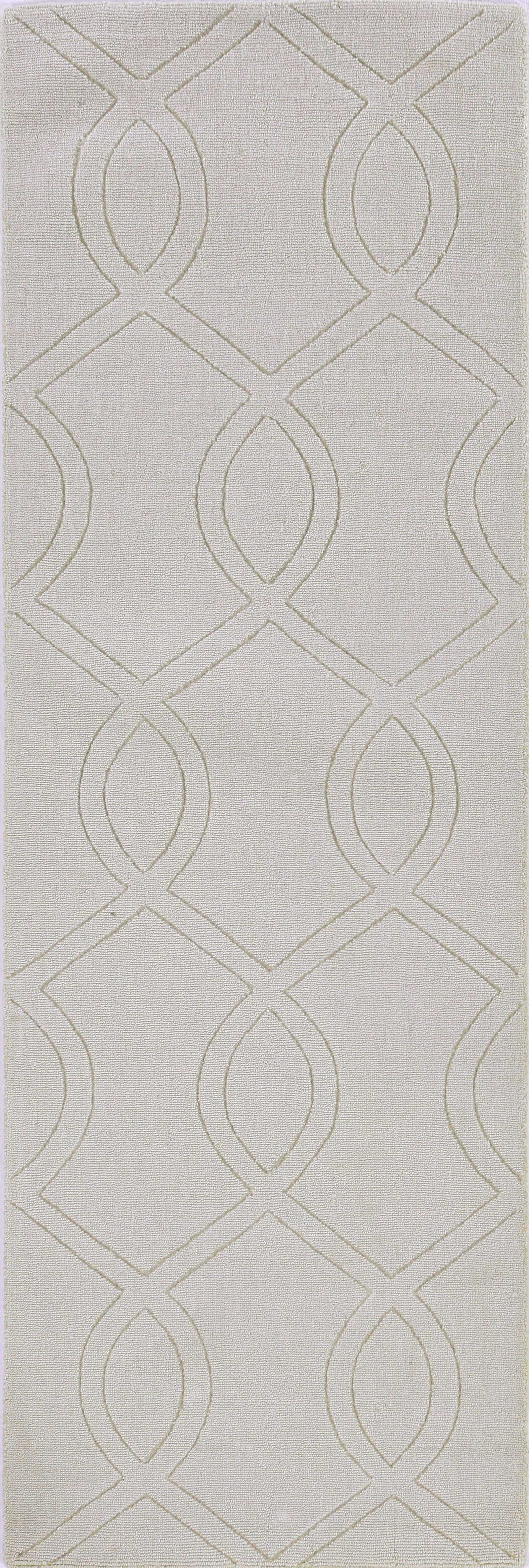 91 X 130 Ivory  Polypropylene Rug