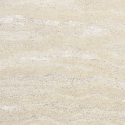 5'X7' Ivory Hand Tufted Abstract Indoor Area Rug