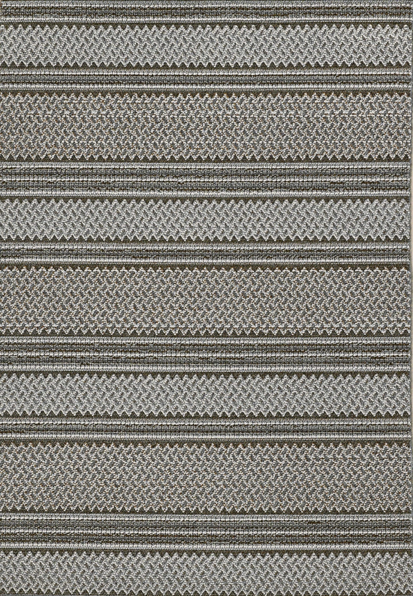 4' X 6' Grey Geometric Lines Area Rug