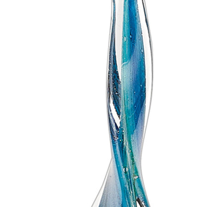 18 Multicolor Art Glass Corkscrew Centerpiece