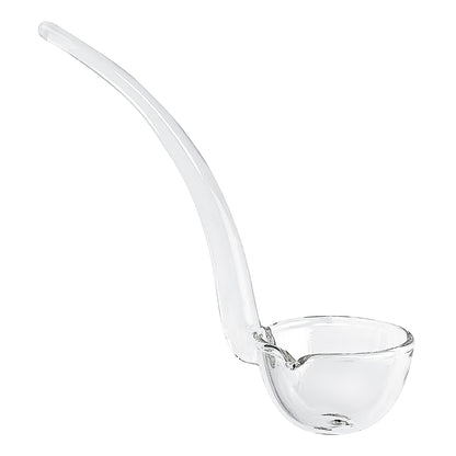 6 Mouth Blown Crystal Gravy  Dressing Or Sauce Ladle