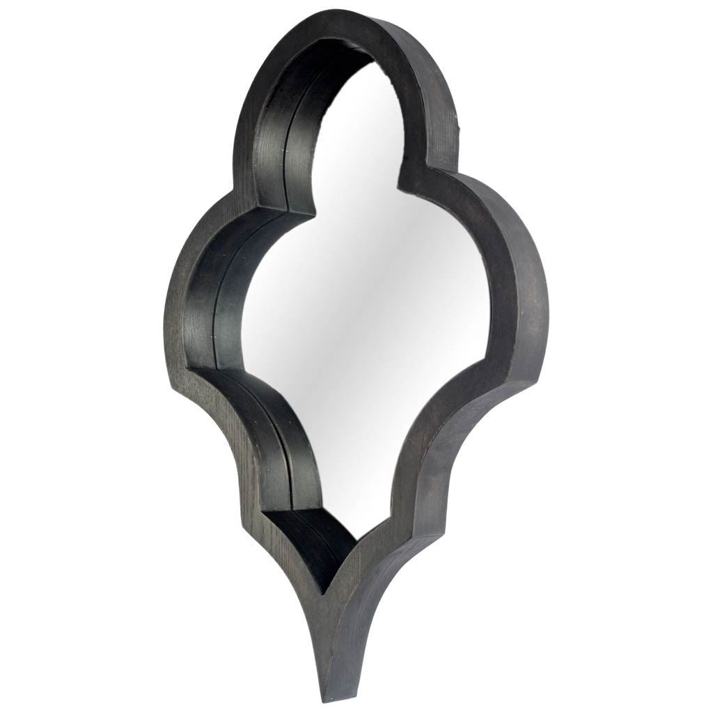 Black Novelty Accent Mirror